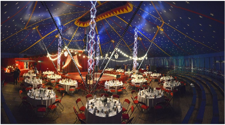 location de chapiteau de cirque pour mariage